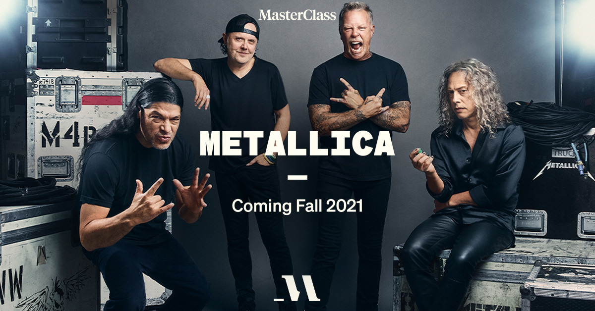 Metallica (@metallica) on Twitter photo Coming this fall on <a href="/MasterClass/">MasterClass</a>, we’re sharing our process for creating & performing, breaking down songs, pulling together a show just for you, discussing our connection with fans & letting you in on how we’ve stayed strong as a team for the past 40 years. Stay tuned! Coming this fall on <a href="/MasterClass/">MasterClass</a>, we’re sharing our process for creating & performing, breaking down songs, pulling together a show just for you, discussing our connection with fans & letting you in on how we’ve stayed strong as a team for the past 40 years. Stay tuned!