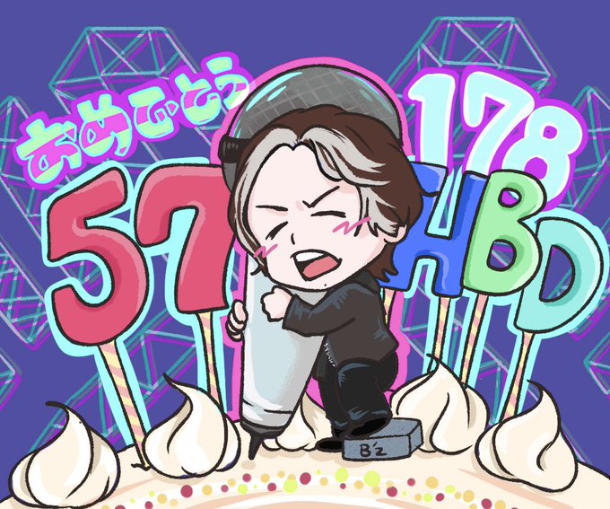 稲葉浩志誕生祭のtwitterイラスト検索結果