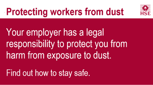 H_S_E's tweet photo. Construction workers exposed to dust can develop severe lung diseases. Many lives are ruined and 3,500 die each year from lung cancers alone. Is your future health being protected? Find out how to stay safe: https://t.co/bFg4rPOG7z #WorkRight https://t.co/mwc4gJvHJY