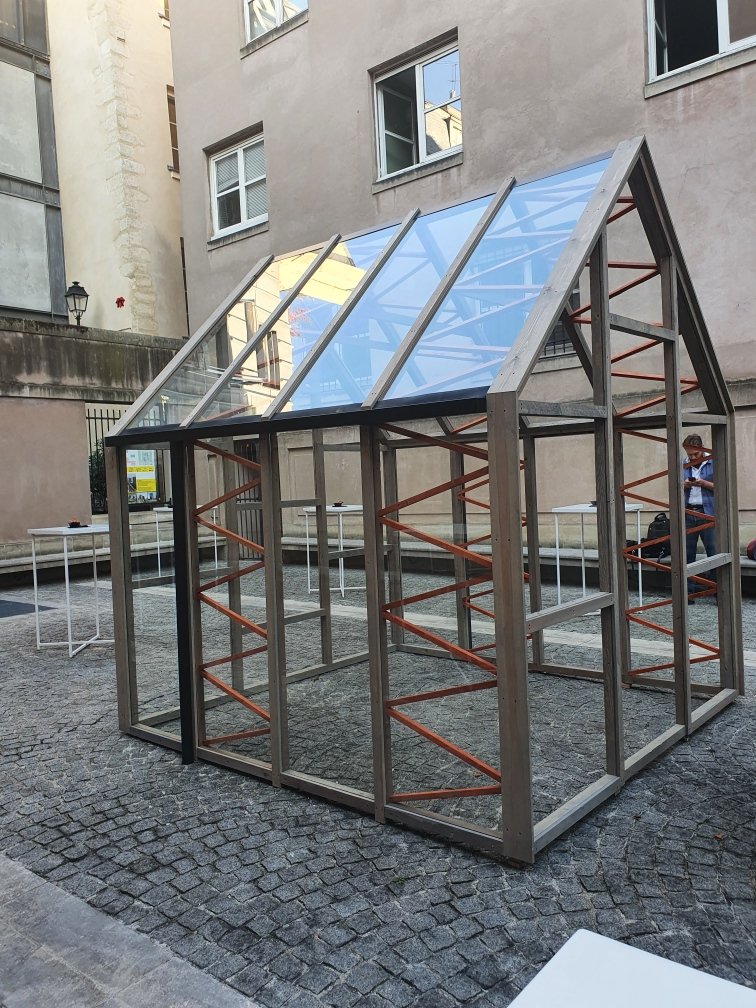 FFBGrandParis's tweet image. La @FFBGrandParis est présente à l'inauguration du  pavillon éphémère mettant en avant six grands projets #bruxellois de construction #circulaire ! L'occasion de saisir les nouveaux enjeux de l'#ecoconstruction ♻️
↪ Organisé @ecobuild_bxl