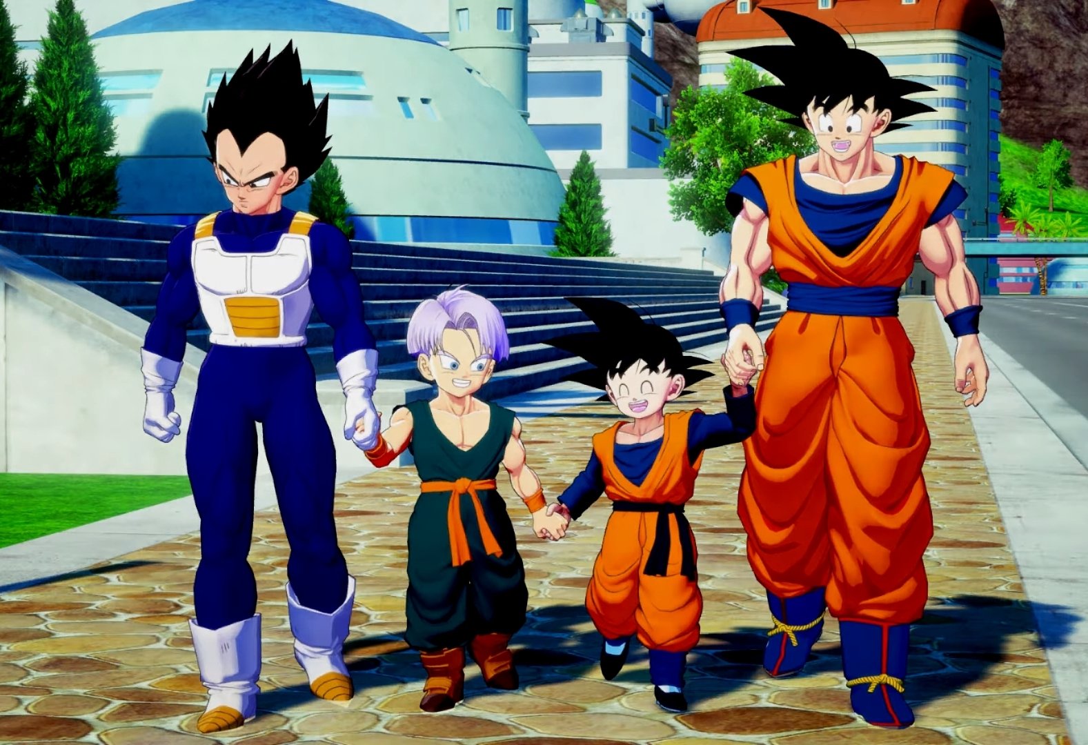 Vegeta and trunks is so adorable  Dragon ball, Vegeta and trunks