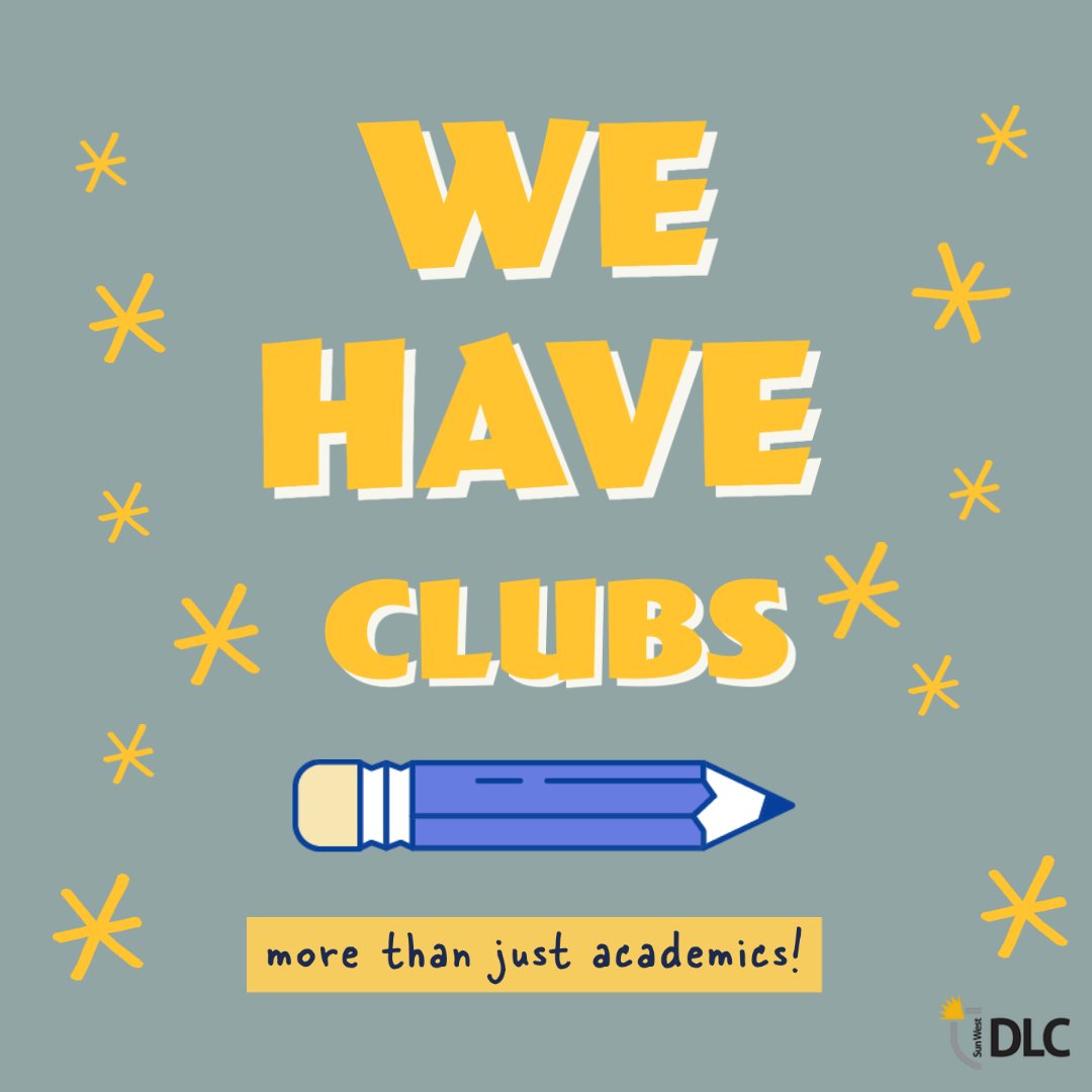 Did you know that at the DLC we have more than just academics? Get together virtually with students and teachers who have interests similar to yours! Join us for discussion and sharing in our Anime/Manga Club, High School Book Club, or take part in our GSA Club, Spectrum.