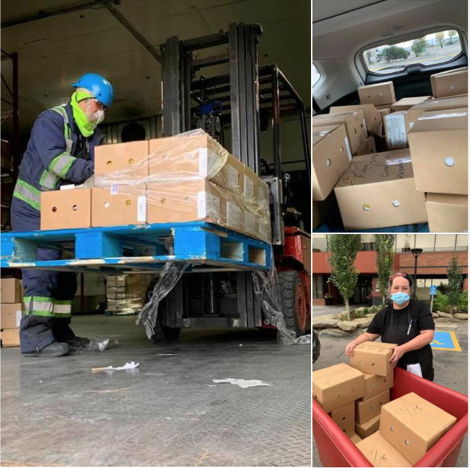 We are so thankful 4 our volunteers who each month deliver delicious soup 2 communities in need nationwide. 
Two new flavours developed over the summer delivered this month.  5000 lbs of Soup Sisters Chile &amp; Corn Chowder on the road thru the incredible generosity of @VersaColdLS