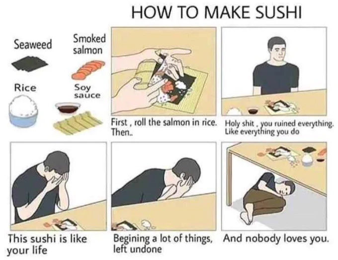 how to make sushi 🍣 