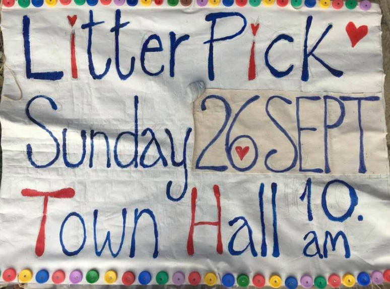 Litter pick this Sunday in #Glastonbury #Glastonburycares #Community