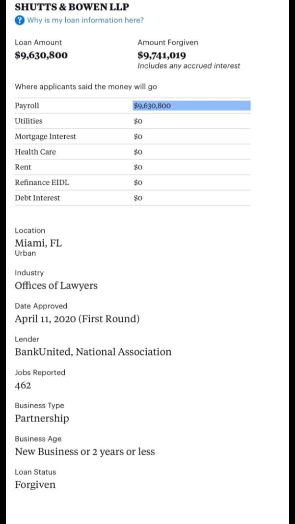 VanessaBritoMia's tweet image. #FloridaFPUCLawsuit When the law firm representing the State and arguing against federal assistance for hungry and dis0laced Floridians AFTER taking almost $10 MILLION IN FEDERAL ASSISTANCE. 

#2MILLIONSTRONG @ShuttsBowen