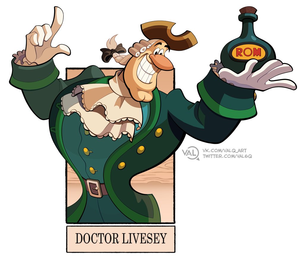 Treasure Island: Dr. Livesey by AndresDilway on DeviantArt