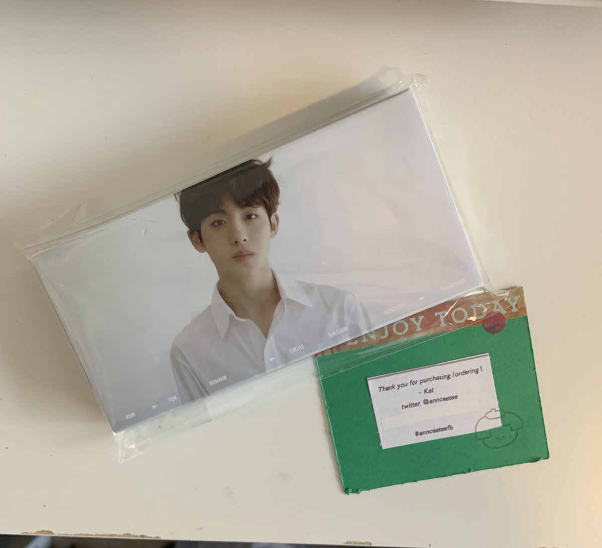 ennceetee's tweet photo. wts winwin flipbook + photocard set 
Dm to purchase 

Usa &amp; venmo only https://t.co/DPOWS3EUrW