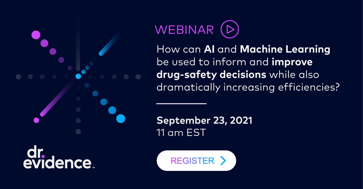 Sign up for today’s 11am EDT webinar: Leveraging #AI and #MachineLearning to Improve #PatientSafety. Join panelists from Duke University, Alexion Pharma &amp; Johnson &amp; Johnson  hubs.la/H0TCsBJ0