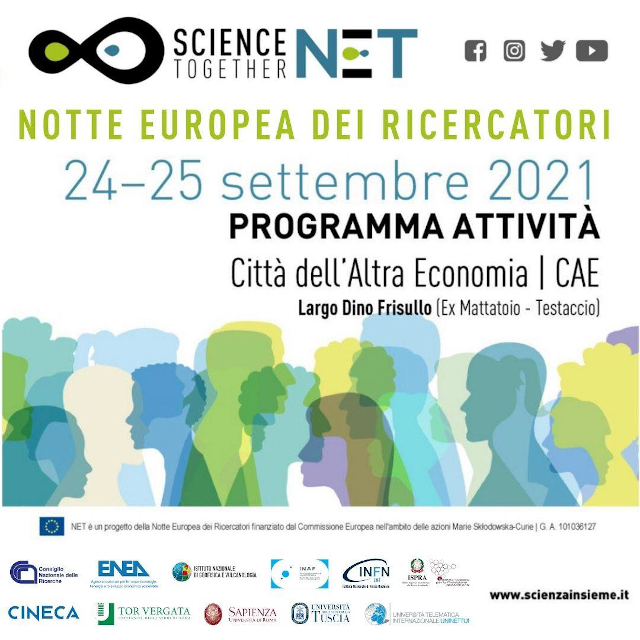 CNR_ISM's tweet photo. @CNR_ISM partecipa a @ScienzaInsieme NET per la #NotteEuropeadeiRicercatori 2021. Saremo presenti con il progetto @Citysolar. Info su https://t.co/UKABLoHjOl
@unitorvergata @CNRsocial_ @CHOSE_UniRoma2
#NotteEuropeaDeiRicercatori #ERNitaly #progettoNET #Citysolar #scienzainsieme https://t.co/bthYP7ebO6