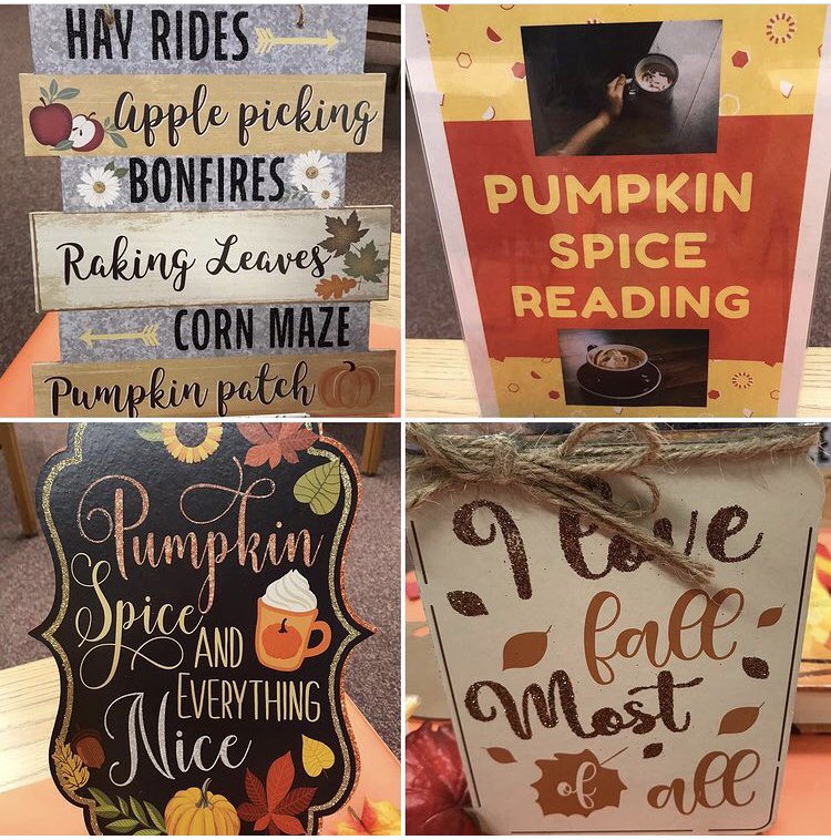 TheChHSLibrary's tweet image. It’s official, Chargers! Autumn signs ✅ Books you’ll fall in love with ✅ Comfy lounge seats for reading ✅ Stop by the library to check it out. See you soon! 🍁📚🍂