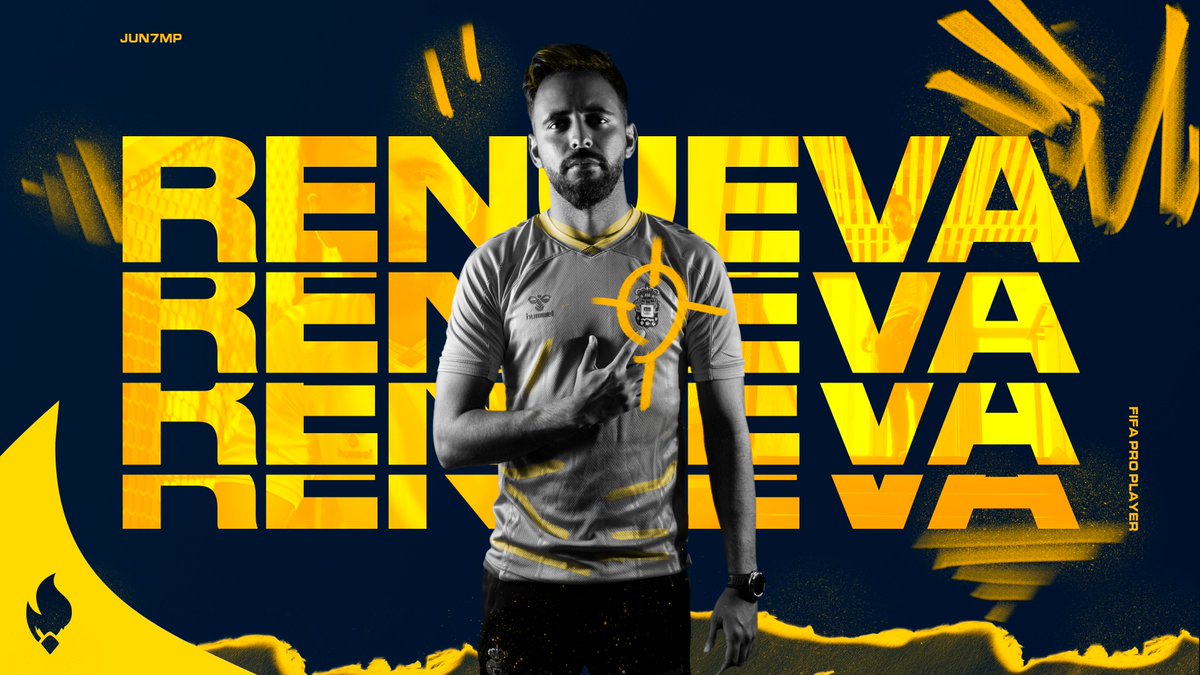❗️ RENUEVA ❗️

⚽️ <a href="/Jun7mp/">Jun7🇮🇨</a> Vuelve a vestir nuestro escudo para dar el 100% en la @esportslaliga 

▪️ "Estoy muy ilusionado con esta temporada, voy a ir partido a partido dando lo mejor de mí".

Tenemos ganas de verte competir. 🐤🐤👏👏

#LetsPlayUnity🔥
