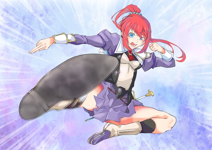 お晩～
Skebでリクエスト頂きましたランス10のウィチタさんなのですのよ～ 