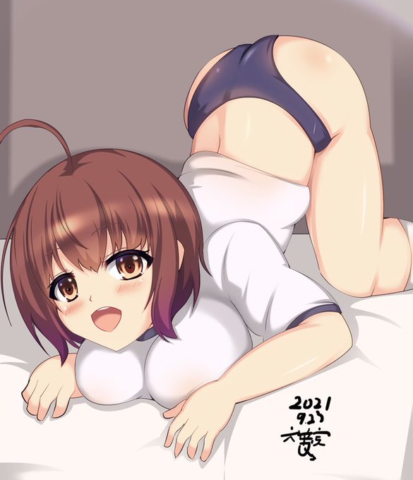 #イラスト好きな人と繋がりたい 
うちの子ブルマ なづなちゃん2 