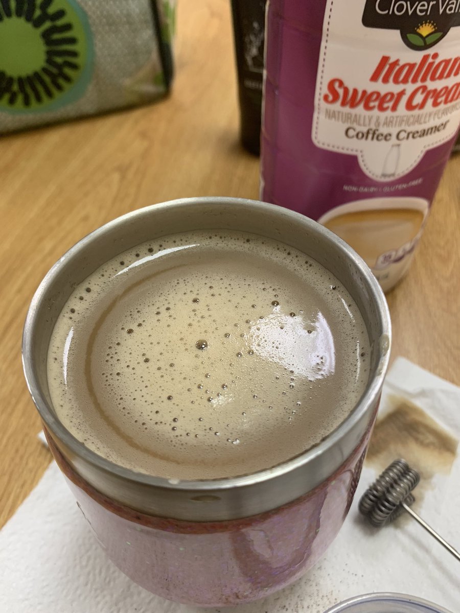 shelly1aker's tweet image. Its the froth that gets me😄