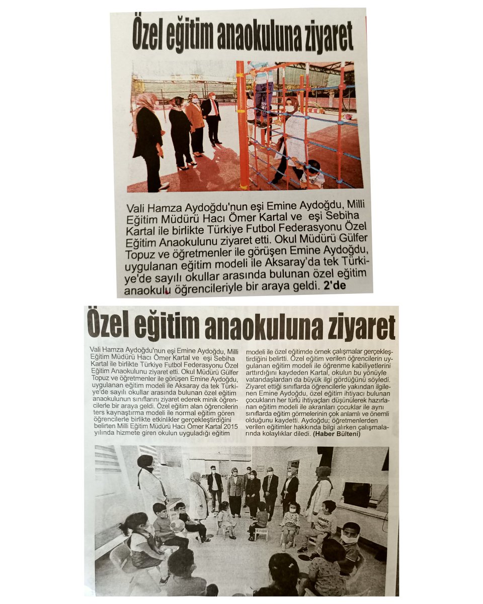 OzelTff's tweet photo. Sayın valimiz @hmzaydg nun eşi Emine AYDOĞDU ,Milli Eğitim Müdürümüz @haciomerkartal ve eşi Sebiha KARTAL okulumuzu ziyaret etti. Bu nazik ziyaretleri için kendilerine teşekkür ederiz. https://t.co/Dg7SS6R0Ma