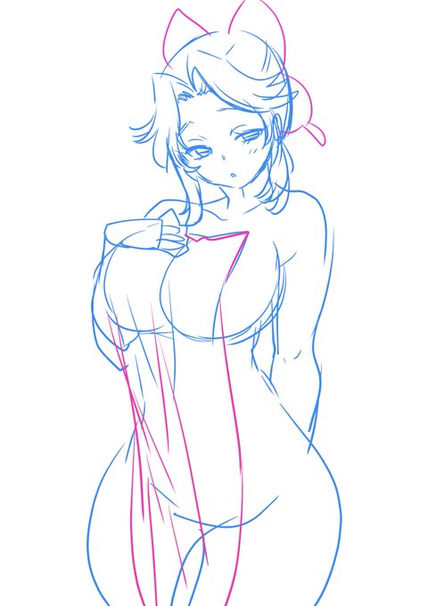 バスタオル一枚のリクエストになりました 