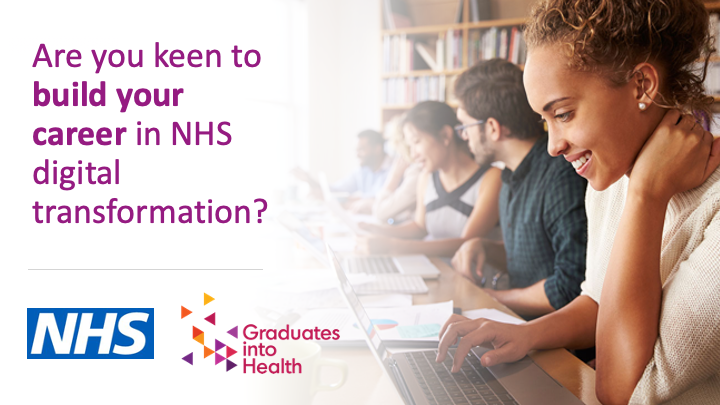 Health Innovation Network South London (@hinsouthlondon) on Twitter photo #GradsIntoHealth’s #NHSDDaT scheme is recruiting three exiting junior Digital Project Manager roles at @NHSX. Start your career in the NHS today. <a href="/GradsintoHealth/">NHS Graduate DDaT Scheme</a> <a href="/HealthCareersUK/">NHS Health Careers</a>
❇️bit.ly/3vSqjvO
#transformation #graduatecareers #nhscareers #GradsIntoHealth’s #NHSDDaT scheme is recruiting three exiting junior Digital Project Manager roles at @NHSX. Start your career in the NHS today. <a href="/GradsintoHealth/">NHS Graduate DDaT Scheme</a> <a href="/HealthCareersUK/">NHS Health Careers</a>
❇️bit.ly/3vSqjvO
#transformation #graduatecareers #nhscareers