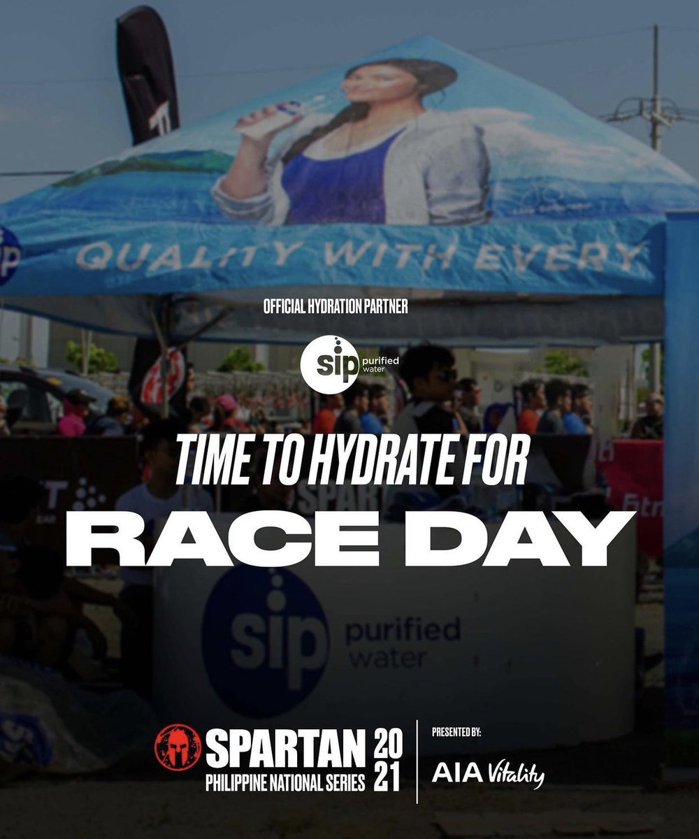 SIP Purified Water (@sippurified) on Twitter photo Yβall ready for this? To our Spartans out there, <a href="/SipPurified/">SIP Purified Water</a> will be hydrating you all the way! Canβt stop, wonβt stop. <a href="/spartanraceph/">Spartan Race Philippines</a> Yβall ready for this? To our Spartans out there, <a href="/SipPurified/">SIP Purified Water</a> will be hydrating you all the way! Canβt stop, wonβt stop. <a href="/spartanraceph/">Spartan Race Philippines</a>