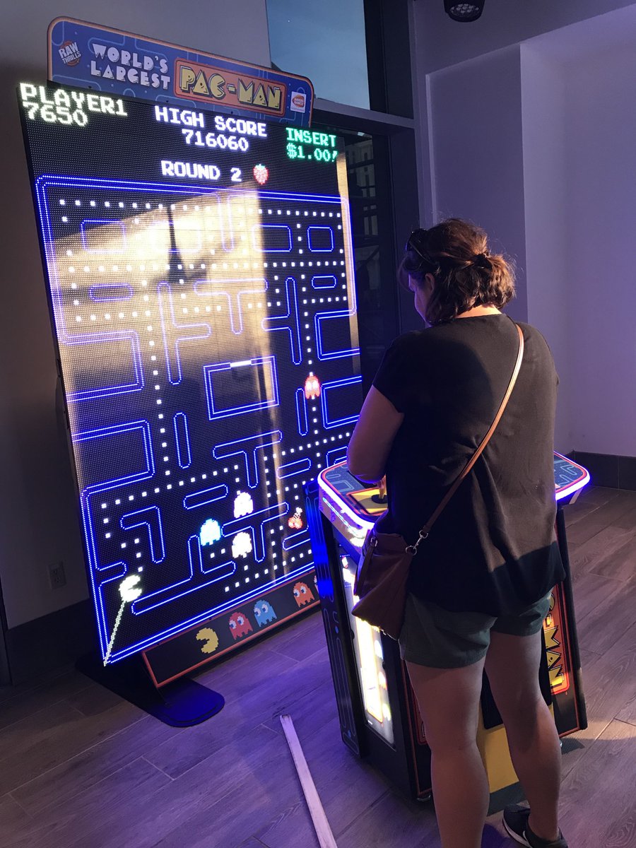 sam_christy's tweet image. ⁦@STEMnaut⁩ - #TechWorksatCCA have one of these? 

#pacman #oldschool