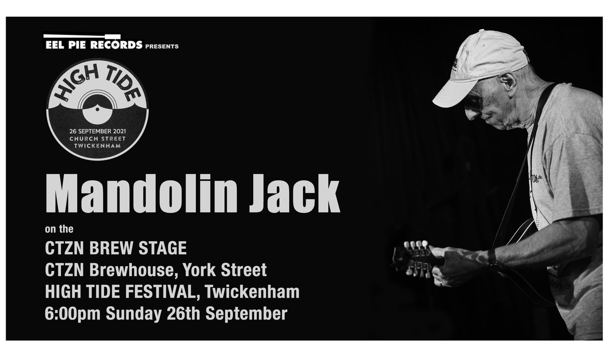 The big one coming up!! High Tide Festival in Twickenham, all day Sunday 26th September!!!! (BTW I'm on between Danny George Wilson &amp; Pete Gow ... that is a real honour!) 😊
