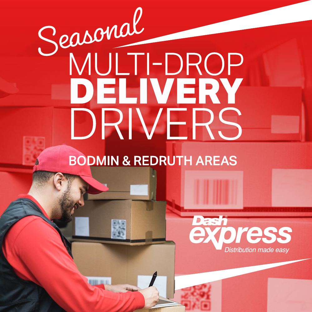 Dash_LS's tweet image. Seasonal Multi Drop Delivery Driver
Are you looking for a fast-paced role where you can use your own initiative, whilst working alongside a supportive and energetic team?
Then we want to hear from you today!
bit.ly/3iytIeZ
#jobs #seasonal #redruth #bodmin #drivers