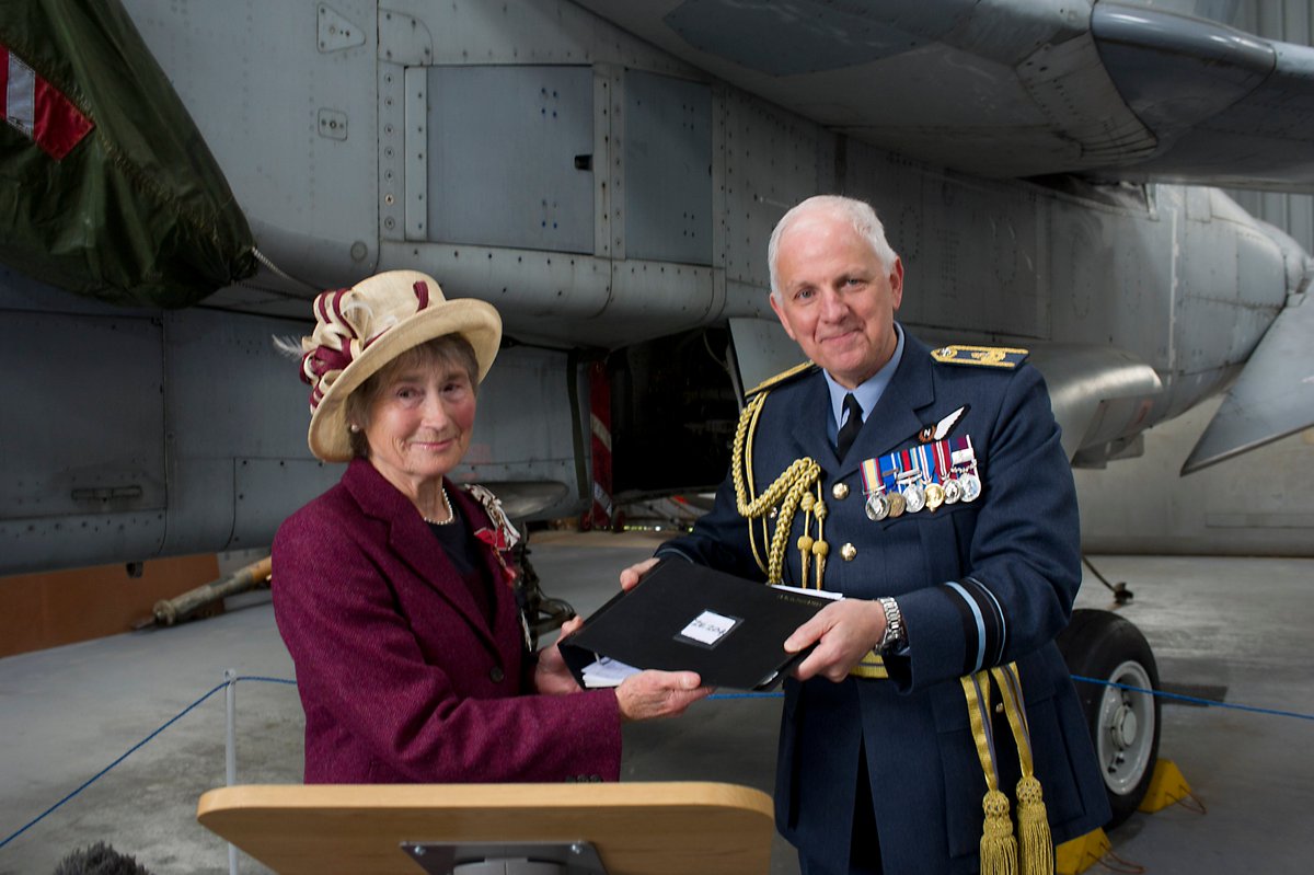 Image shows Air Vice Marshall Da'Silva.