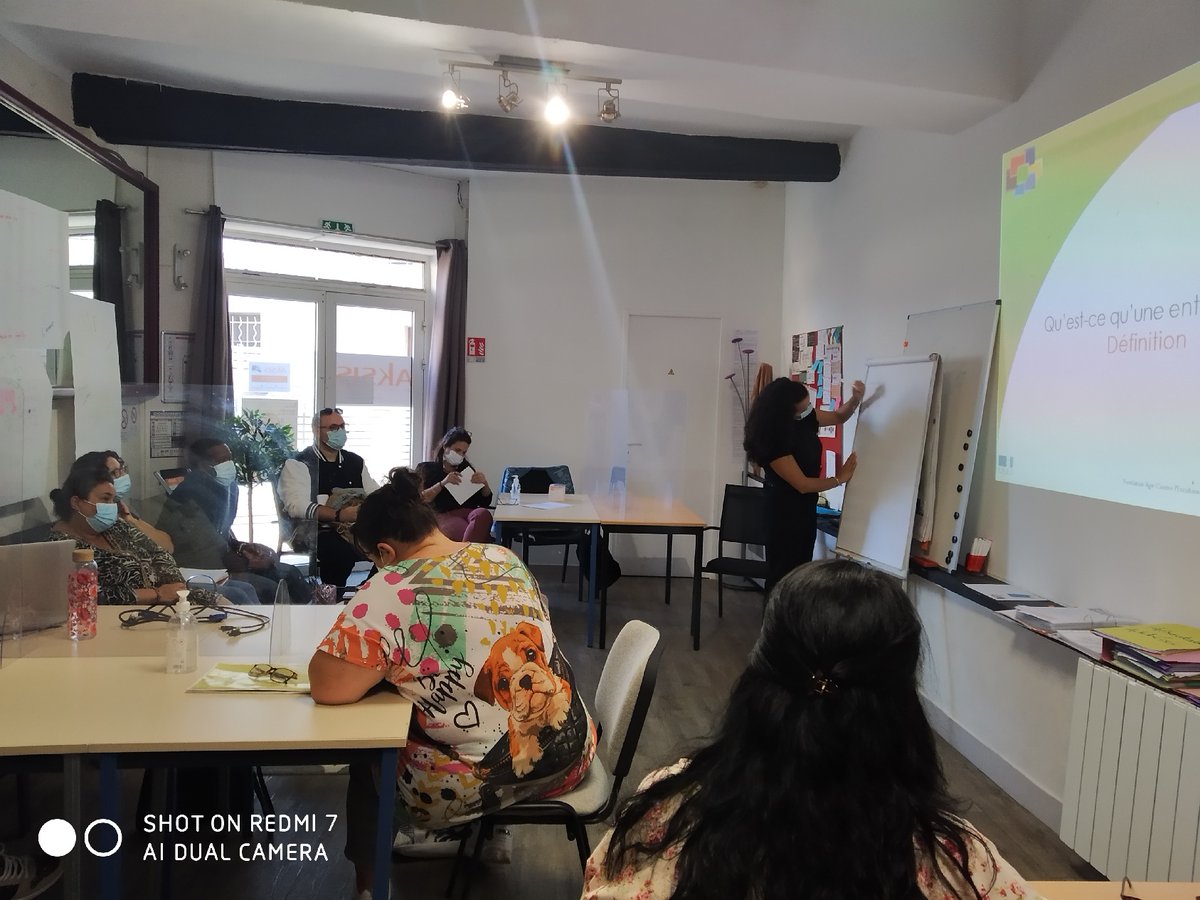 📣Une matinée riche en #échange avec pour thème les représentations du monde de l’#entreprise, l’importance des #savoir-être et l’expression de ses #compétences, chez <a href="/Groupe_AKSIS/">AKSIS</a> .