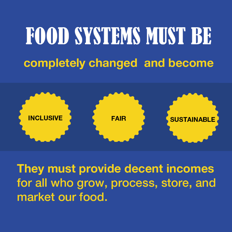 IFAD's tweet photo. How much do you know about your food?

#UNFSS2021