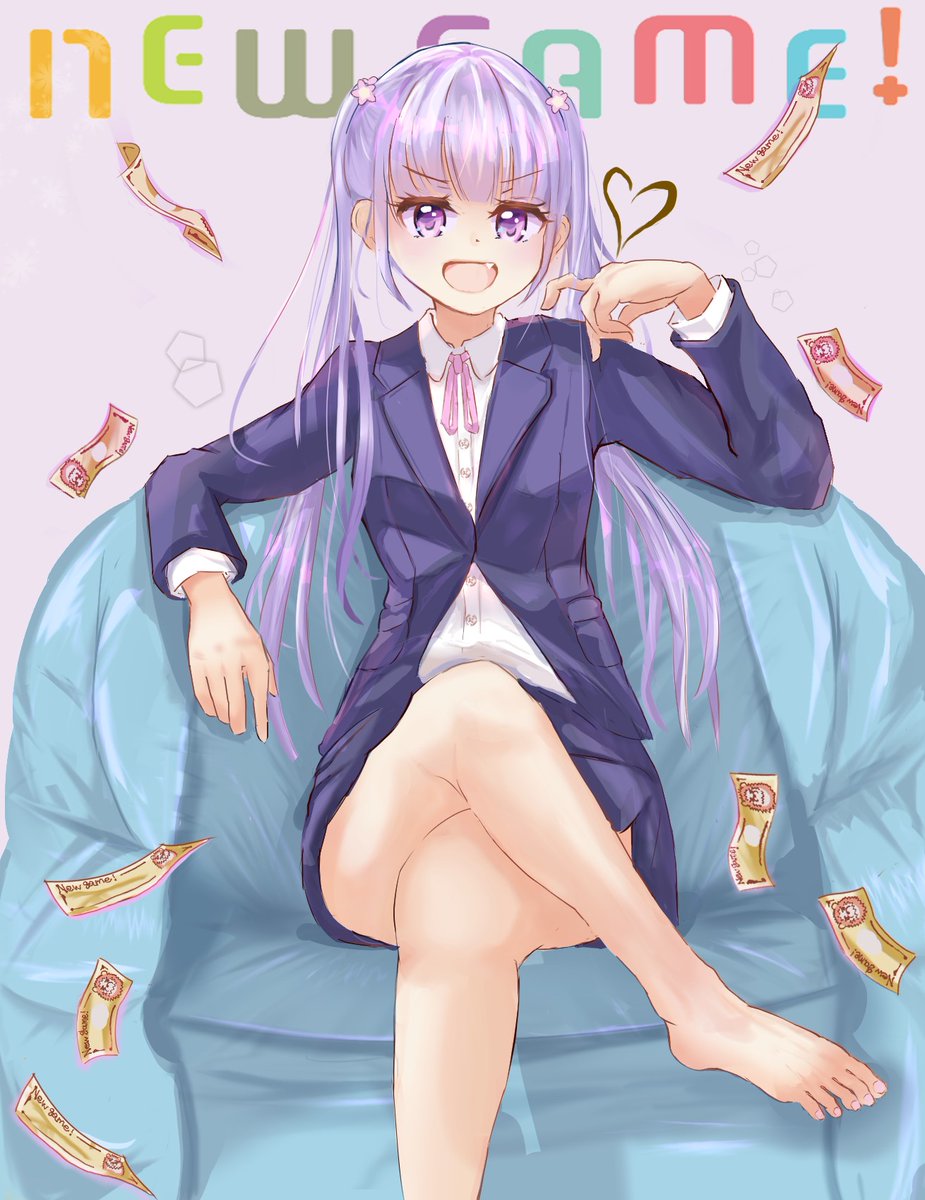 NEWGAME! 涼風青葉 原作完結記念です！得能先生お疲れさまでした