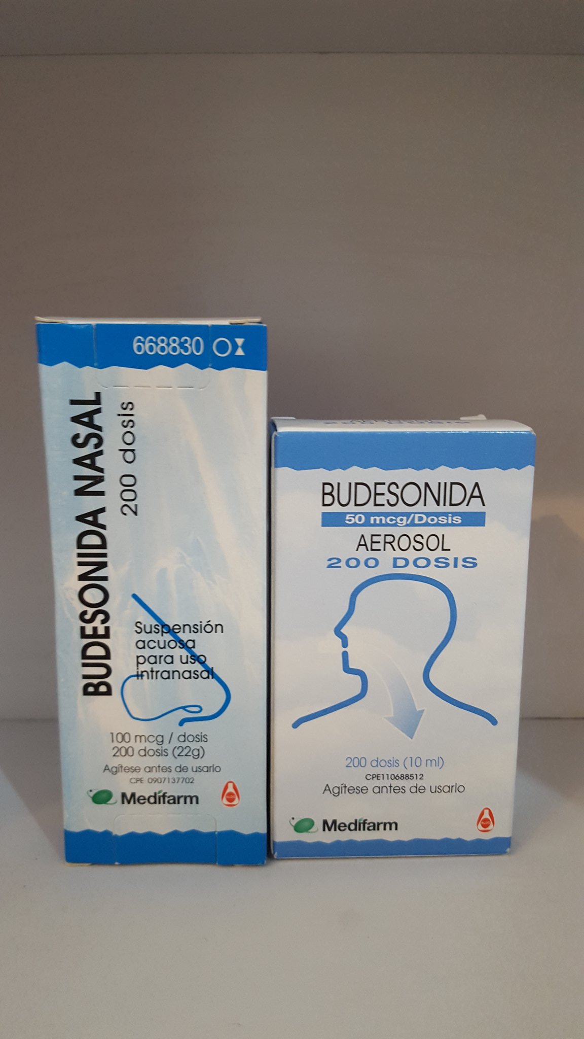 Budesonida 100Mcg x 200Dosis Inhalador Nasal - Medifarm