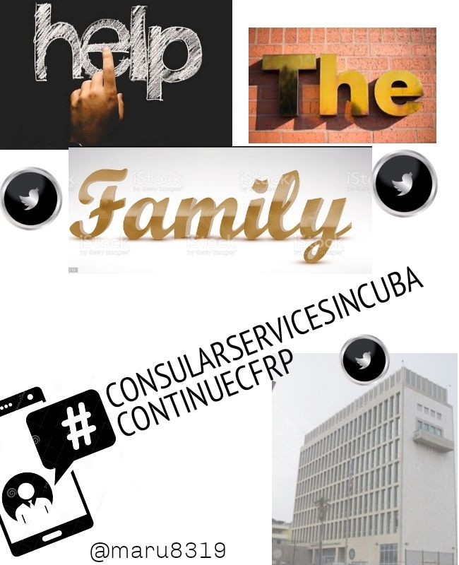 MMuniz59284365's tweet photo. ConsularServicesinCuba
It is a violation of constitutional law Theft of our money paid to the USCIS AND NVC
We need American Embassy in Cuba for Family Reunification 
 #ConsularServicesinCuba 2021
#continueCFRP
@Camafs
@WHAAsstSecty
@BrianANichols
@USSupremeCourt @USSupremeCourt3 https://t.co/ougxYtfMr9