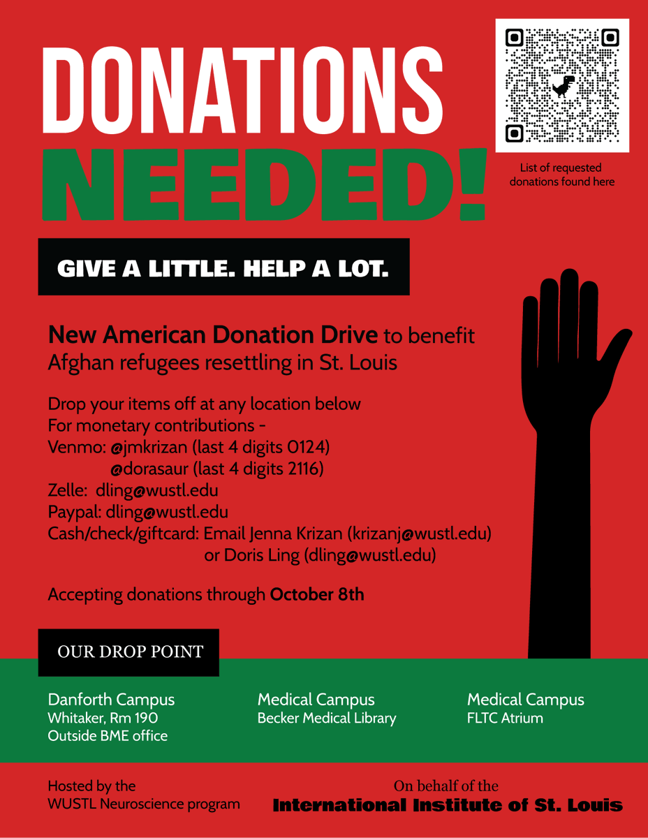 Did you know #Afghan refugee families are being resettled in #StLouis? Help us help @iistl re-home good people in need. Please consider donating or retweeting. All support is appreciated! #RefugeesWelcome