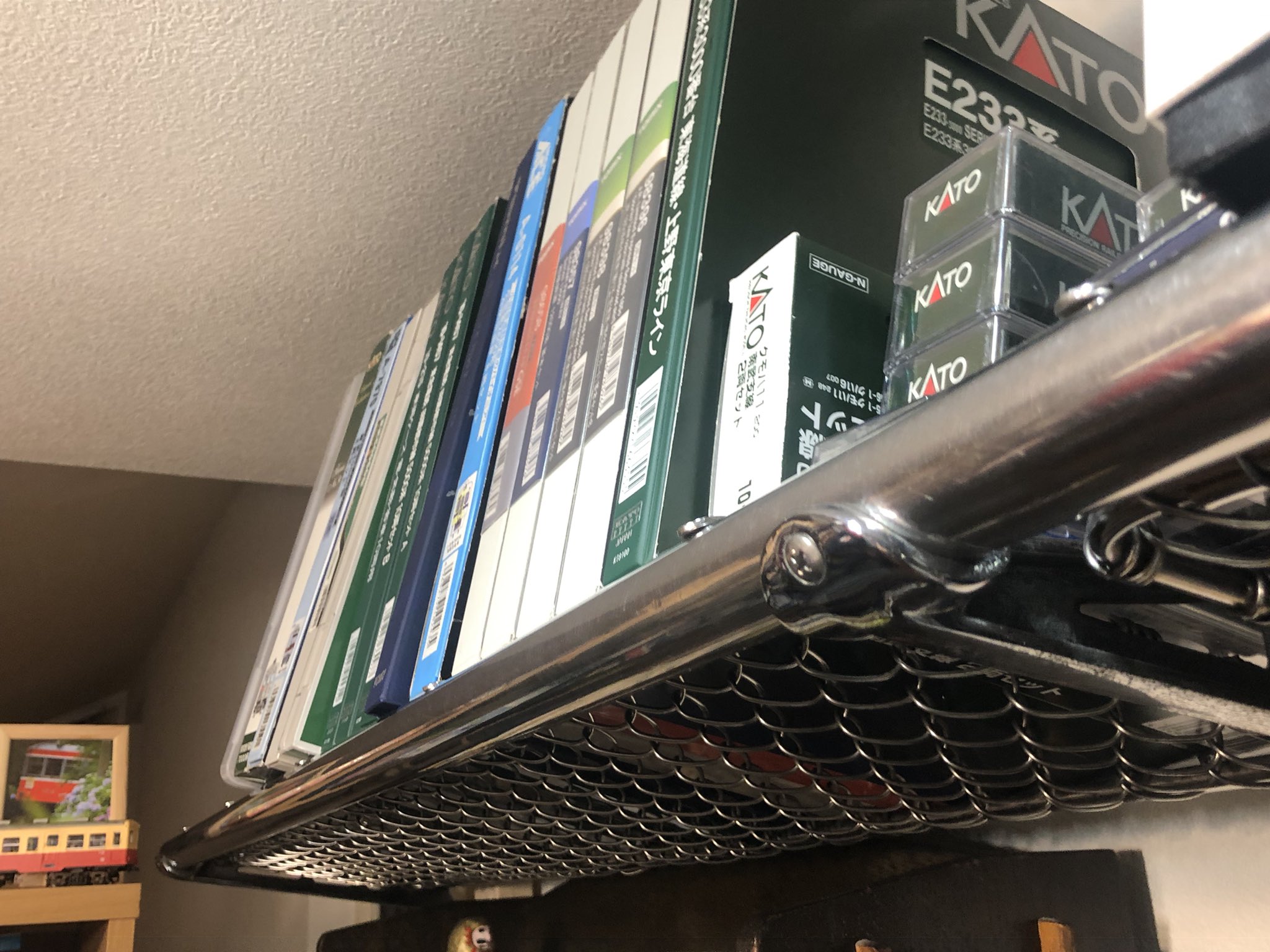 鉄道部品】網棚 電車の網棚・荷物棚 東急電鉄 鉄道廃品 鉄道部品 大サイズ