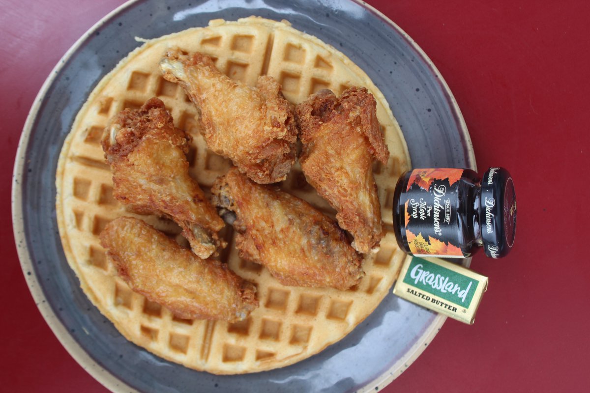 WingsofNewYork's tweet image. Life is short. Eat the wings. And add a waffle with it. 🧇🍗