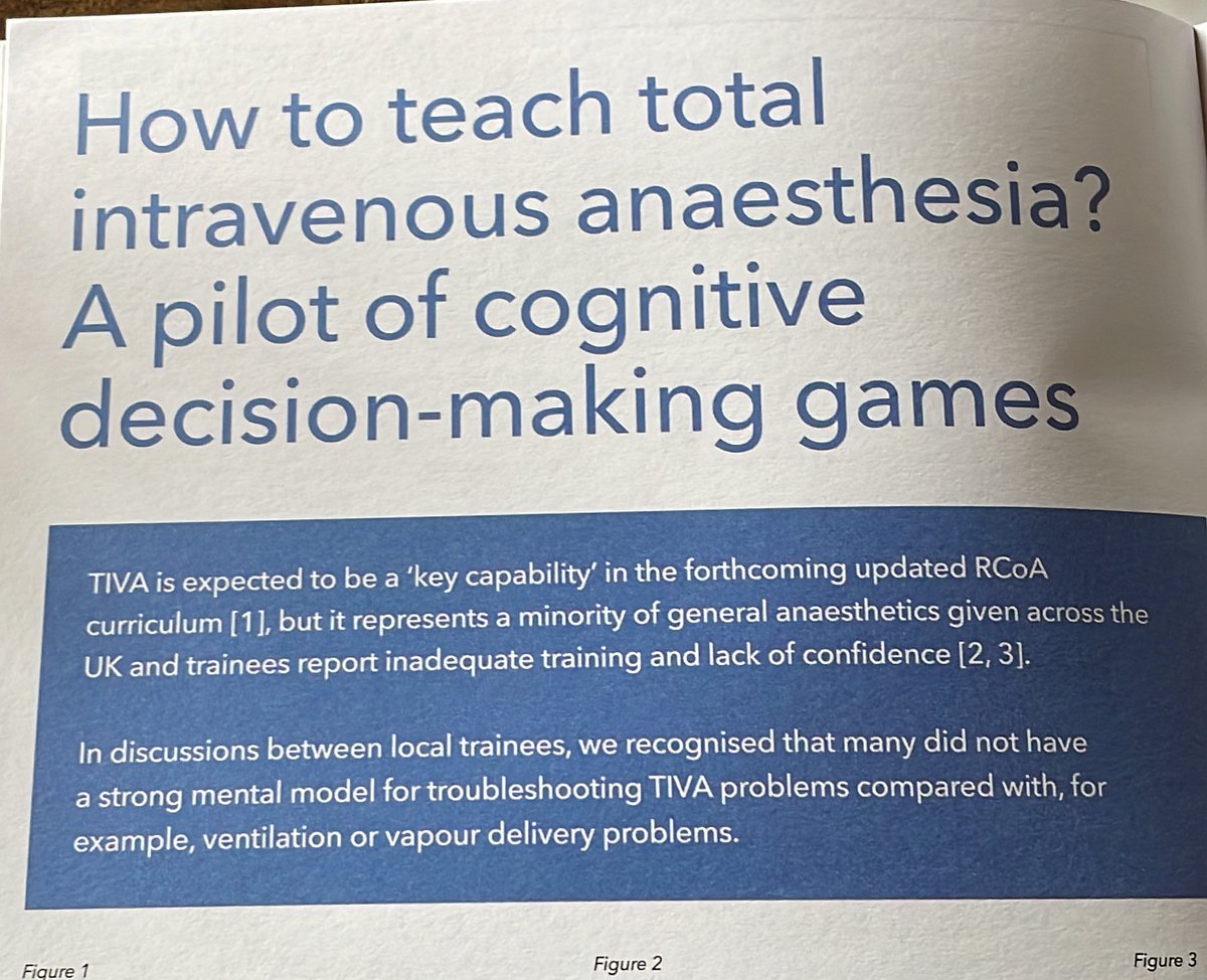 Love it in @Anaes_Journal news. Are u able to share the resource @owengcooke @Manisha44769483 ? I’d like to use it in my place. Or put it on @scotsimcentre with other stuff?? Ps why bother with the ‘high-fidelity’ version-it sounds like the bits that need hi fi already are?