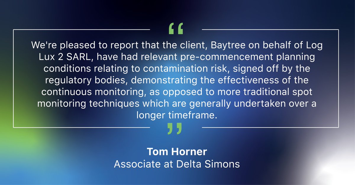 ambisense_ltd's tweet image. We recently worked with @DeltaSimons  @TomAtDelta in Nuneaton where continuous ground gas monitoring equipment was deployed to obtain more robust data, faster, to get sufficient information to create a remedial strategy for a proposed industrial development over a former landfill