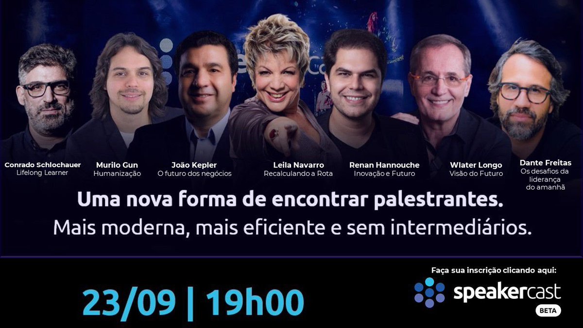 EdnaBoliver's tweet photo. Uma nova forma de encontrar PALESTRANTES.
Acesse: https://t.co/3Fbz4Valfh
#inovacao #palestrantes #palestra #tecnologia #speakertalent #speakers #startups #futuro #digitaltechnology #negocios #palestrante #speakercast #marketplace #innovation #clientes #contratantes #rh https://t.co/PXmc3mYw4A