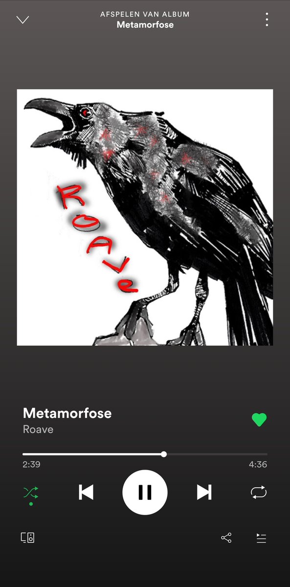 You can hear one of my songs on #spotify #roave #wodan #heathen #raven #odin #wotan