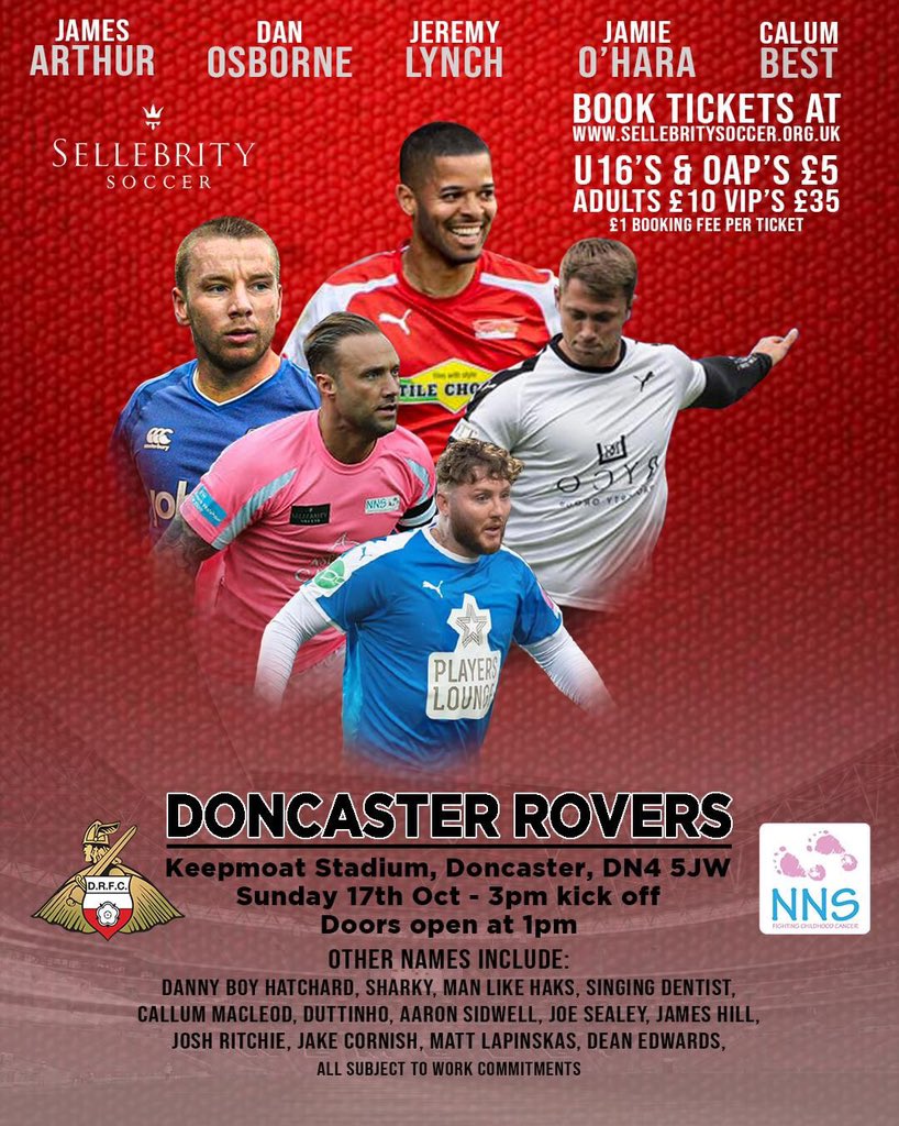 NiamhsNextStep's tweet photo. @StephenMyler Pls RT the ticket link for our fantastic charity football match at @drfc_official on Sunday 17th Oct raising money and awareness to help fight childhood cancer 💜🎗
https://t.co/mf7b09iTPR https://t.co/2LZvMOTEac