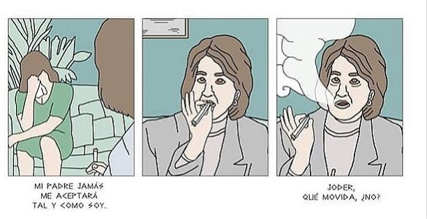 A_Berzosa's tweet photo. Cuando vas al psicólogo y te toca un millennial

(La imagen la he cogido prestada de @soyrubitaaa) https://t.co/kOtHJmq1Rv