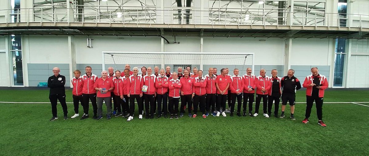 WalesVets's tweet photo. FT at St George’s Park 
England 70s 3-0 Wales 70s not the result we wanted but what a fantastic day congratulations to everyone involved and special thanks to our sponsor …….

Workwear Supermarket 👍 https://t.co/4l8ZIlTNRI