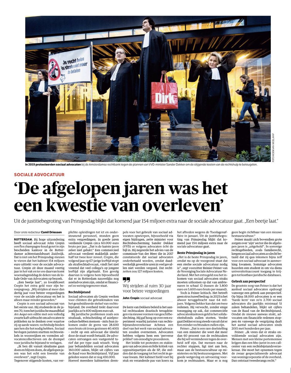 Vereniging Advocatenbelangen (@advobelangen) on Twitter photo 