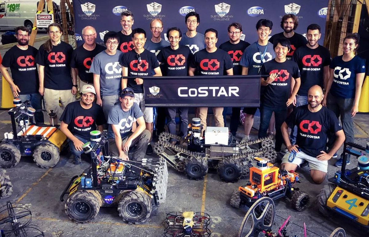 BoulderMarble's tweet image. Good luck to all our fellow competitors as we enter the final round of the @DARPA #SubTChallenge! @CerberusSubt @RobotikaIntl @CSIRORobotics @NASA_TeamCoSTAR @CoordRobotics  #TeamExplorer and CTU-CRAS-NORLAB