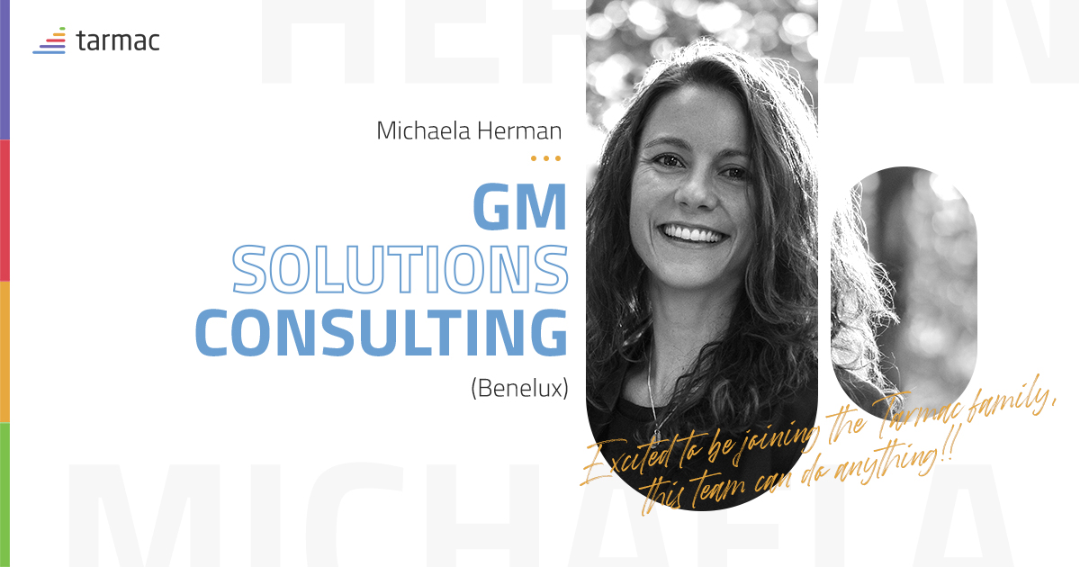 We are happy to announce the newest Tarmacian, Michaela Herman. Welcome to the team Michi!

#development #software #qa #automation #autonomation #qa #TDD #CI #CD #UX #UI #DataScience #Tarmac10