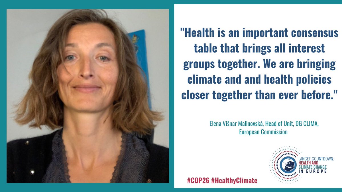 COVID-19 has highlighted the importance of preparedness - we must take the same attitude for the climate change impacts on health and act quickly to protect health. @ElenaVisnar