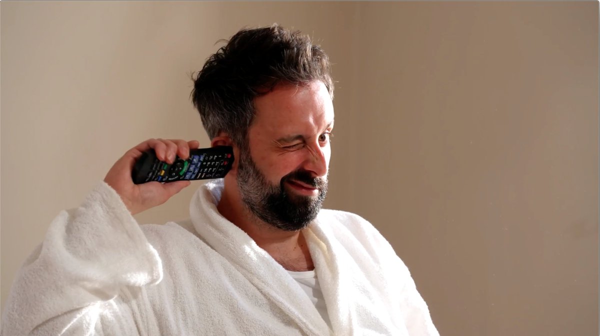 I'll be doing this in a sketch on #LateNightMash tonight, sometime after 10pm on <a href="/davechannel/">U&Dave</a> Also, unless they cut it, it also features one of the best FX shots I've ever done.