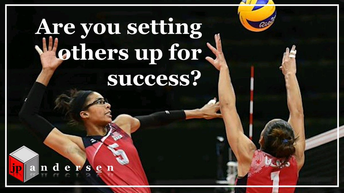 jp_andersen1's tweet image. A setter in volleyball is the key to a hitter&apos;s success. The height, timing, and position of their set significantly influences the probability a hitter will record a successful attack. 

What are you doing to set others up for success? 

#success #setothersupforsuccess