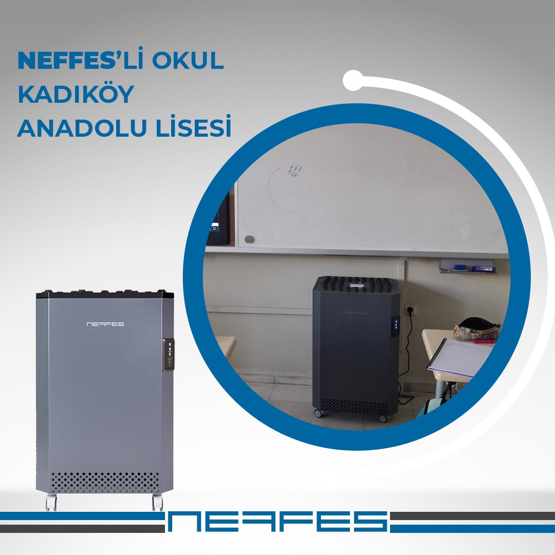 neffesnet's tweet photo. Temiz hava, sağlıklı nesiller. 👩‍🎓✅
Neffes’li okul Kadıköy Anadolu Lisesi! 🏫

🖥#NEFFES Hava Temizleyici hakkında detaylı bilgi için https://t.co/ylKgR5WS5p adresini ziyaret edebilirsiniz.

..

#GüvenleNefesAl #Neffes https://t.co/v3lXoiLlul
