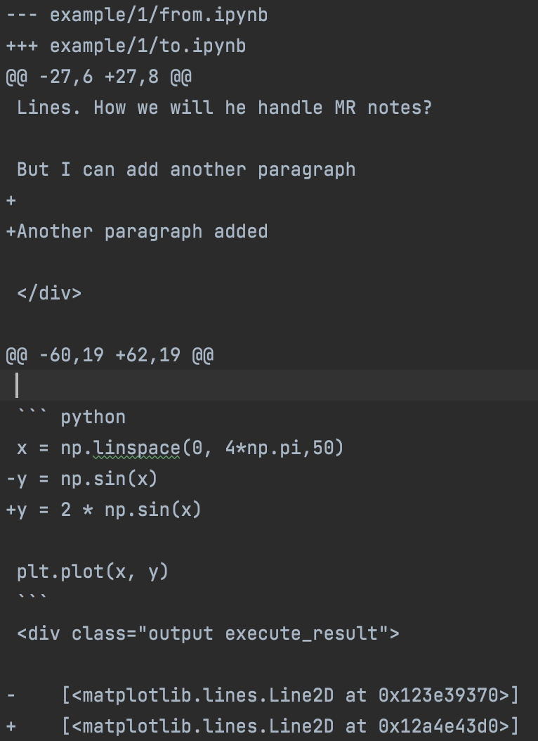 I built something! A better diff experience for JupyterNotebooks, to be used at @gitlab ! Really happy with the progress so far gitlab.com/gitlab-org/inc…